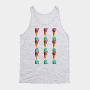 Ice Cream (Chocolate, Strawberry, Chocolate Chip Mint) Tank Top